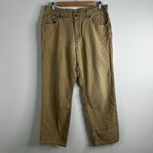 Bills Khakis Weathered Canvas USA rugged 5 Pocket Standard fit 34 (FLAWS)